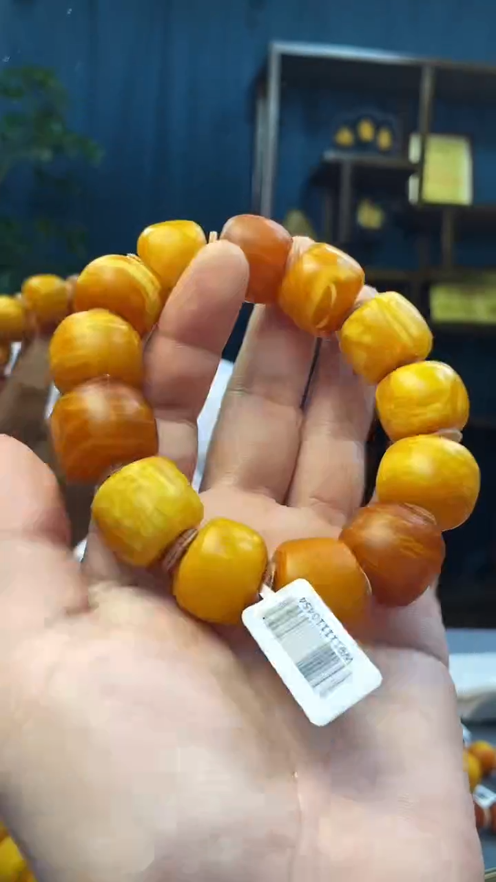 未镶嵌琥珀手串蜜蜡老型手串