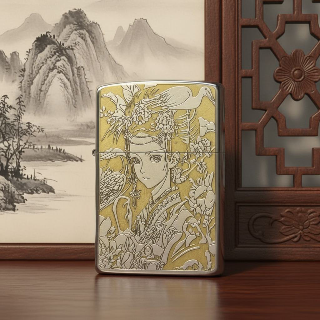 典藏款 白镍版花旦(煤-油机)2（配官方礼盒证书裸机）