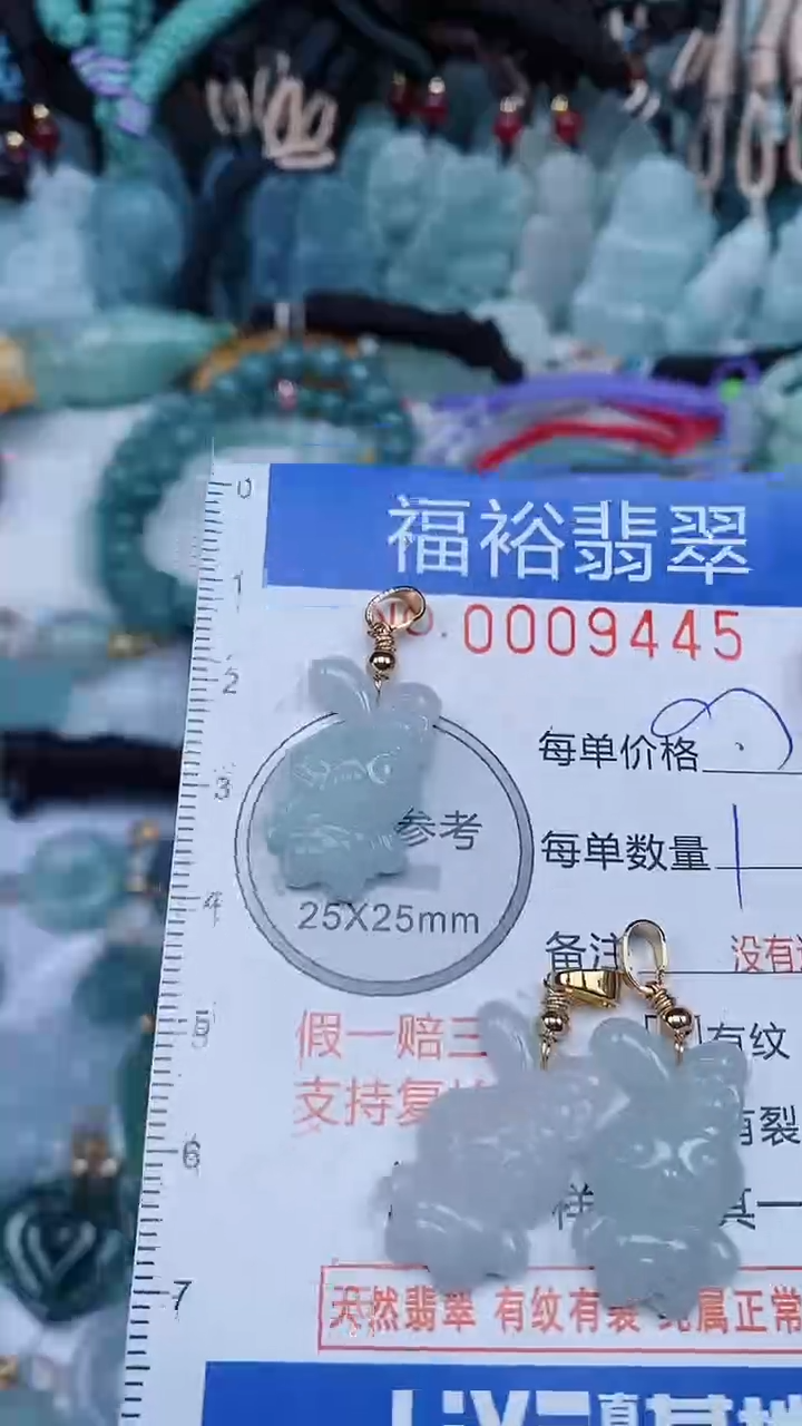 【闪购商品】翡翠颈饰未镶嵌...0009445多样性发其一