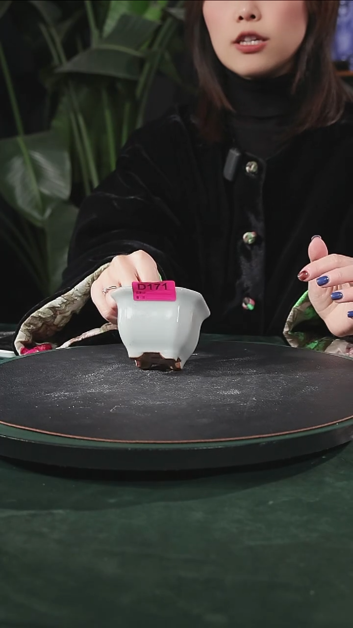 【陶一峰石湾花盆】3.5寸切角方盆171