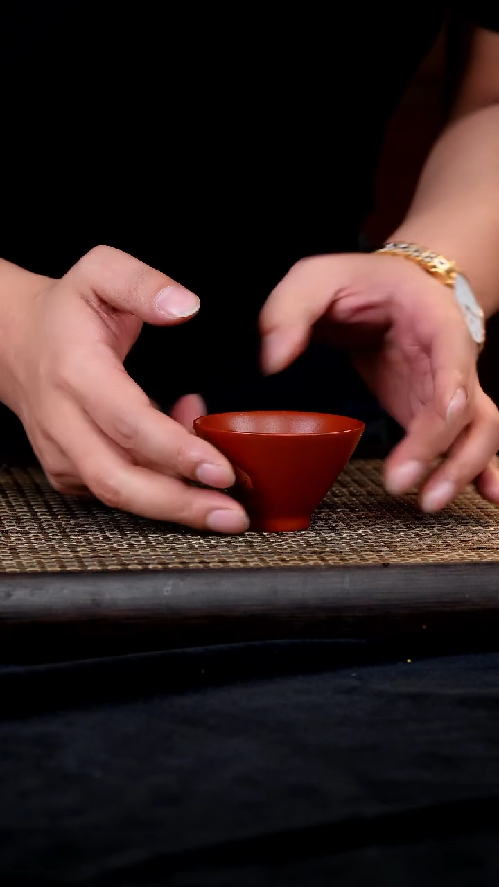 【闪购商品】紫砂茶壶宜兴紫砂茶壶朱泥主人杯70cc