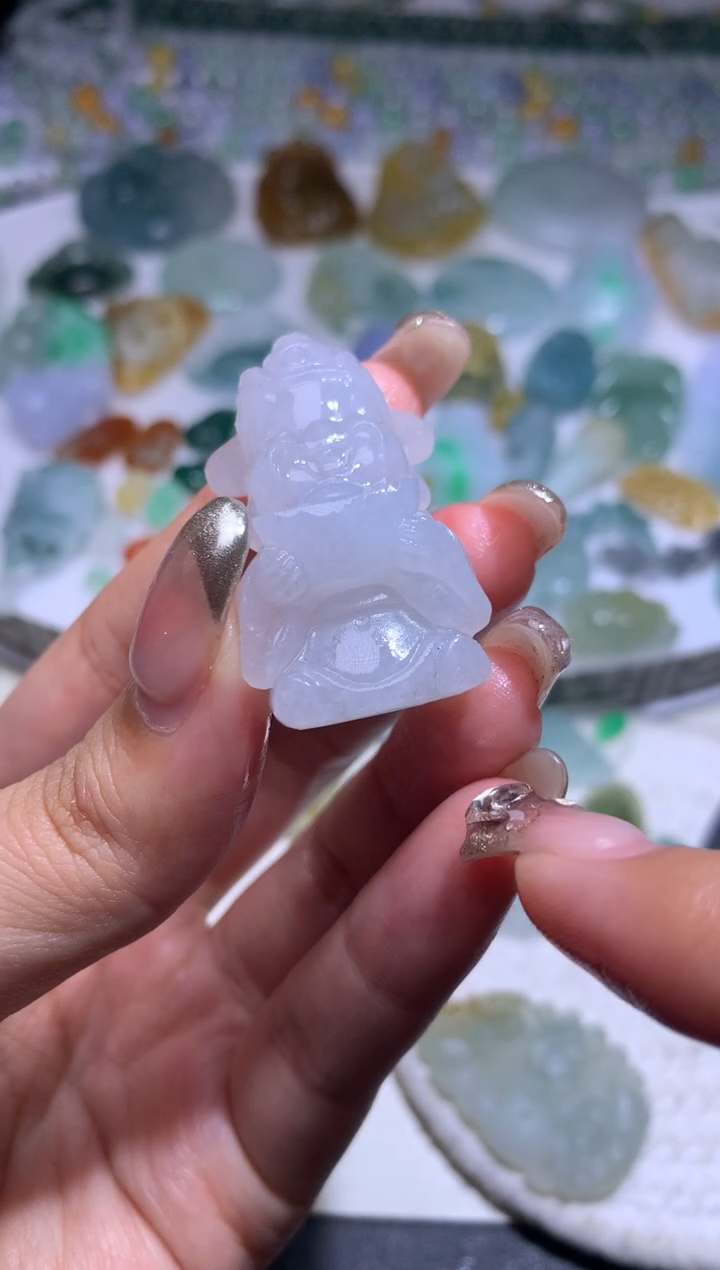 未镶嵌定制翡翠毛货