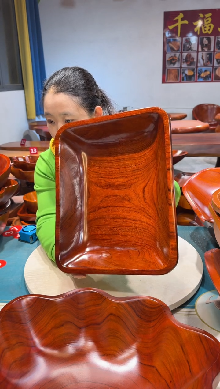 木 方盘 35*28.5*8.7