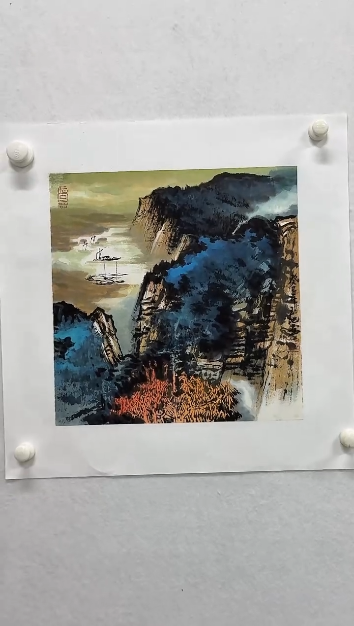 国画炳山艺术--王老师作品