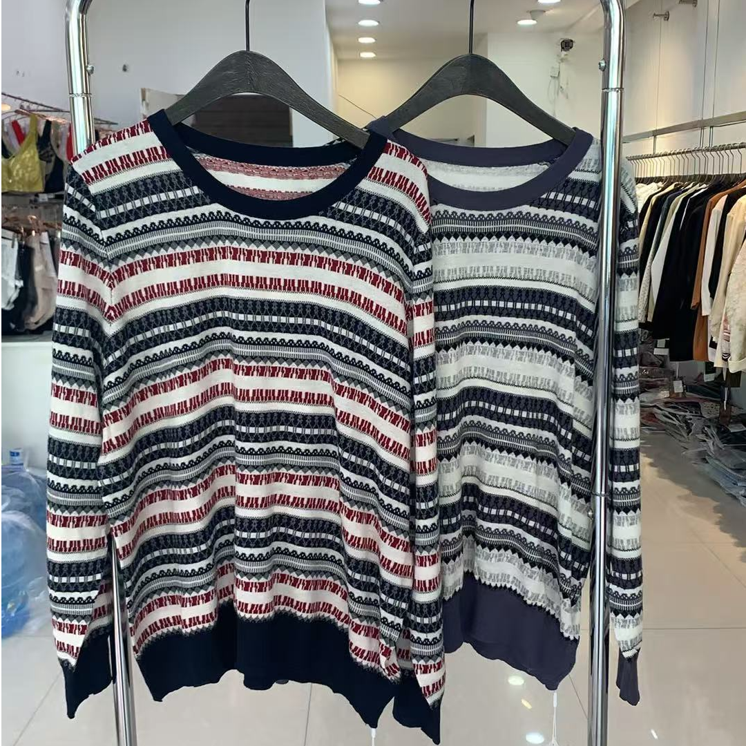 二姐家003妃3808时尚百搭针织衫【不可机洗】