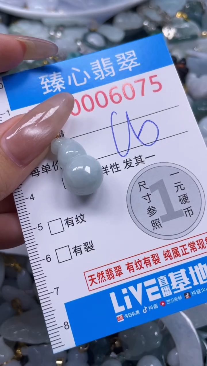 颈饰未镶嵌翡翠6075