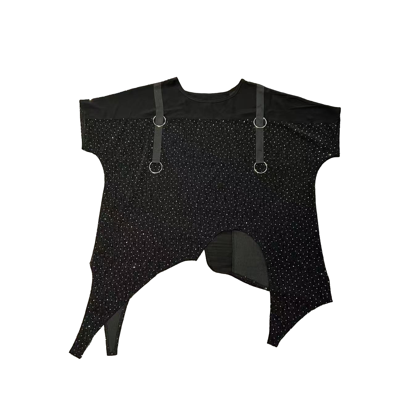 韩版宽松不等式短袖上衣