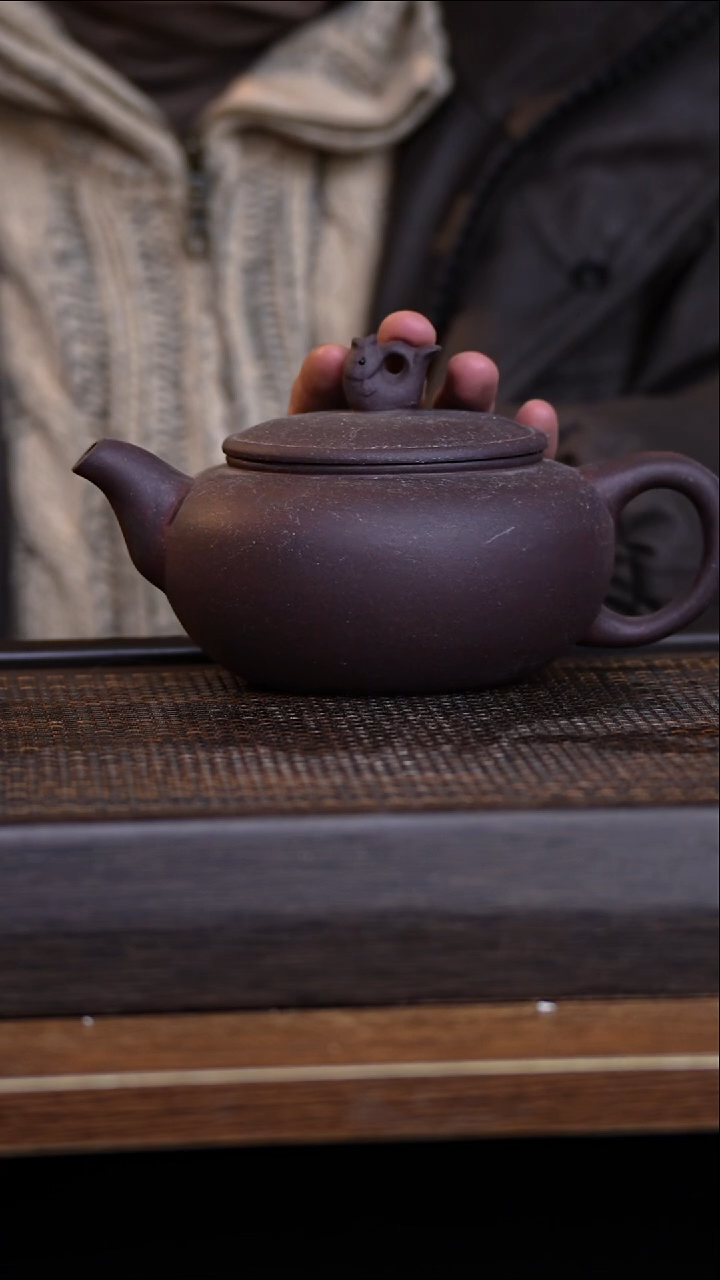 茶壶紫砂宜兴手工原矿紫砂壶001