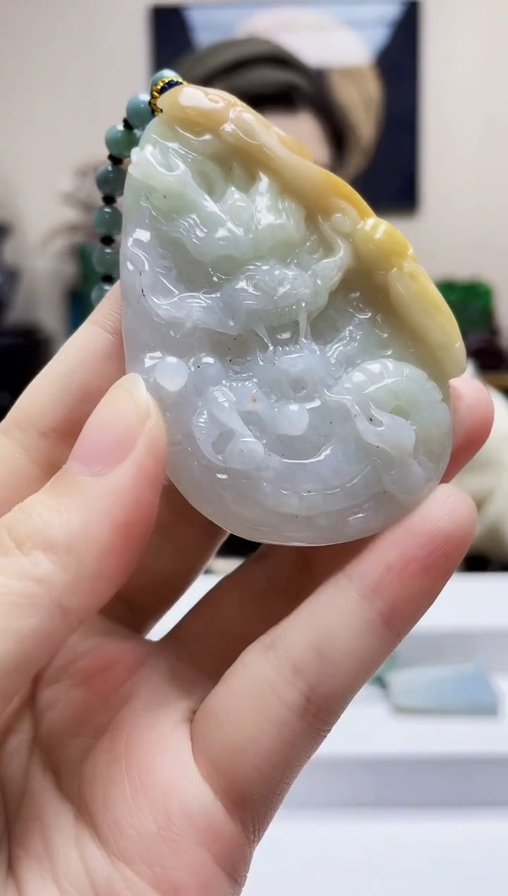 未镶嵌定制翡翠吊坠185