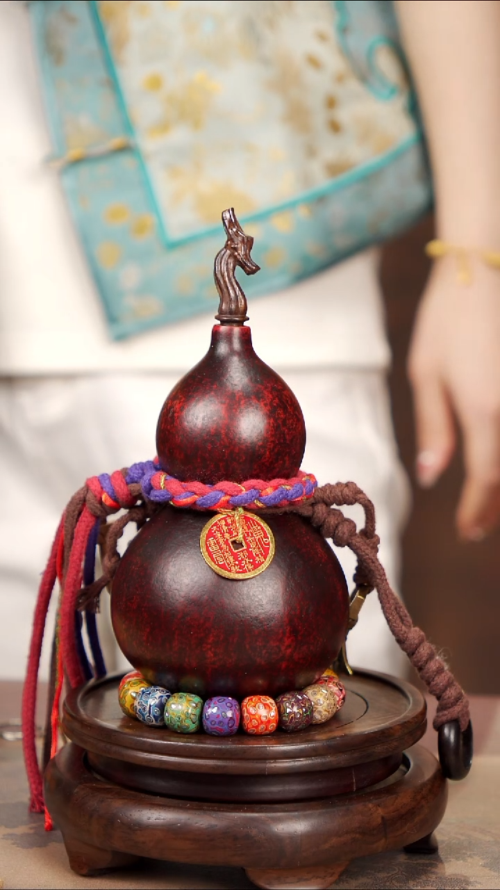 【闪购商品】128-易林高端工艺大漆酒葫芦--138