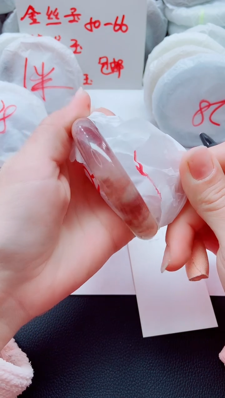 【闪购商品】石英质玉手镯未镶嵌K20-57-58