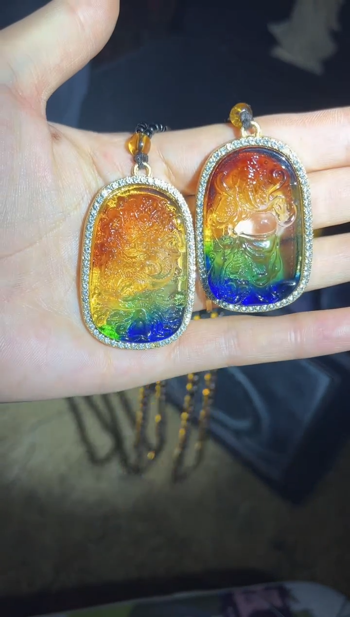 【闪购商品】【闪购商品】多彩米爷爷和二爷项链