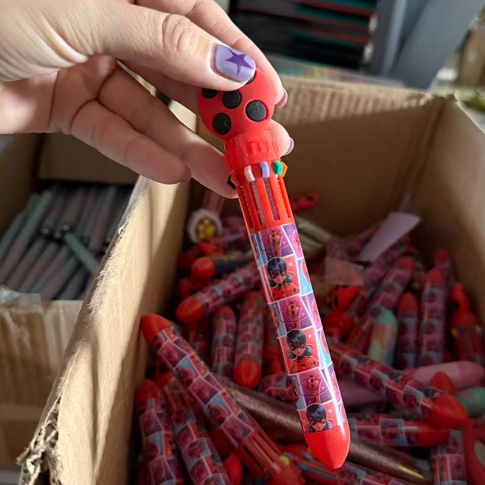 11月10号发5个！卡通彩色按压笔NO.退NO.换 