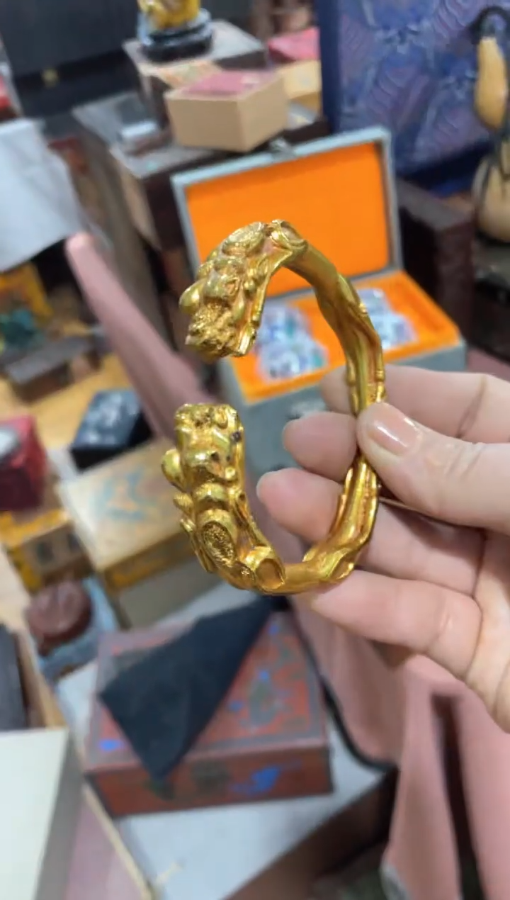 【闪购商品】摆件宫廷影视老旧工艺摆件