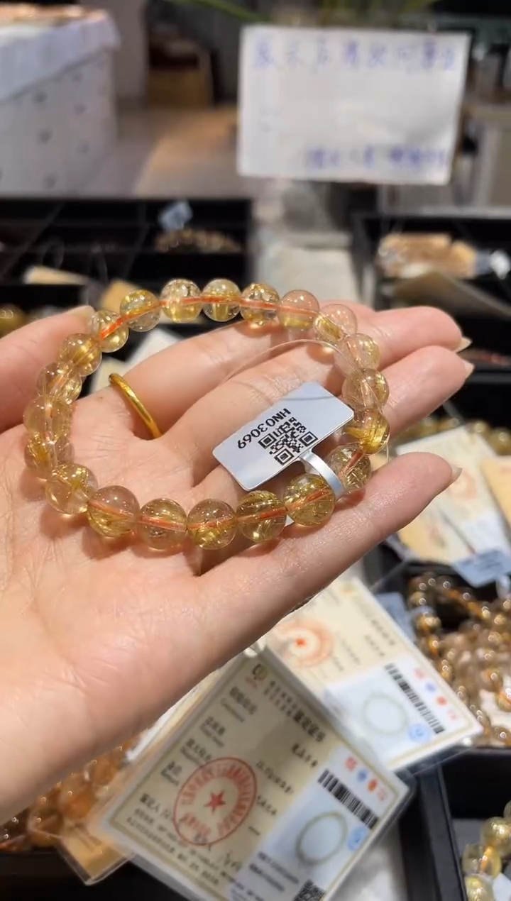 【闪购商品】水晶手链未镶嵌手链