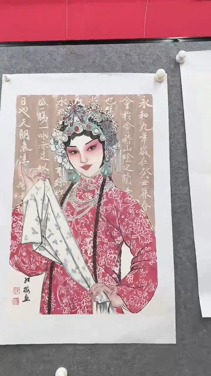 【闪购商品】国画陈红梅手绘国画