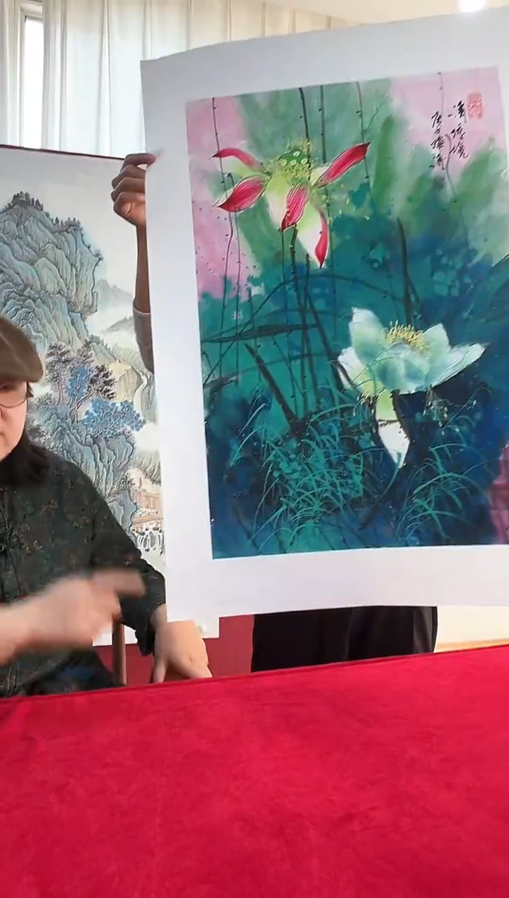 国画梅清老师2.7平尺花鸟作品