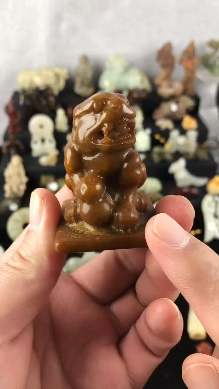 未镶嵌和田玉（糖玉）挂件111