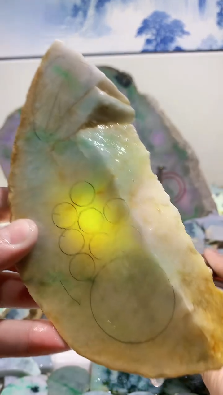 裸石翡翠0蒙0翡翠珠宝996