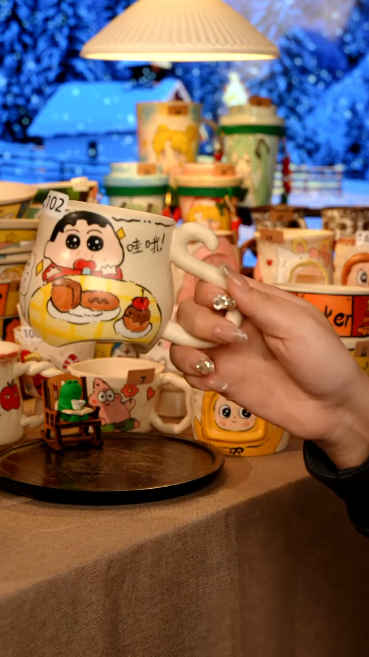 陶瓷102景德镇原创手作高温手工手绘陶瓷