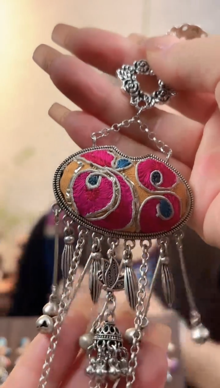 织绣织绣彩云南阁老绣饰品109