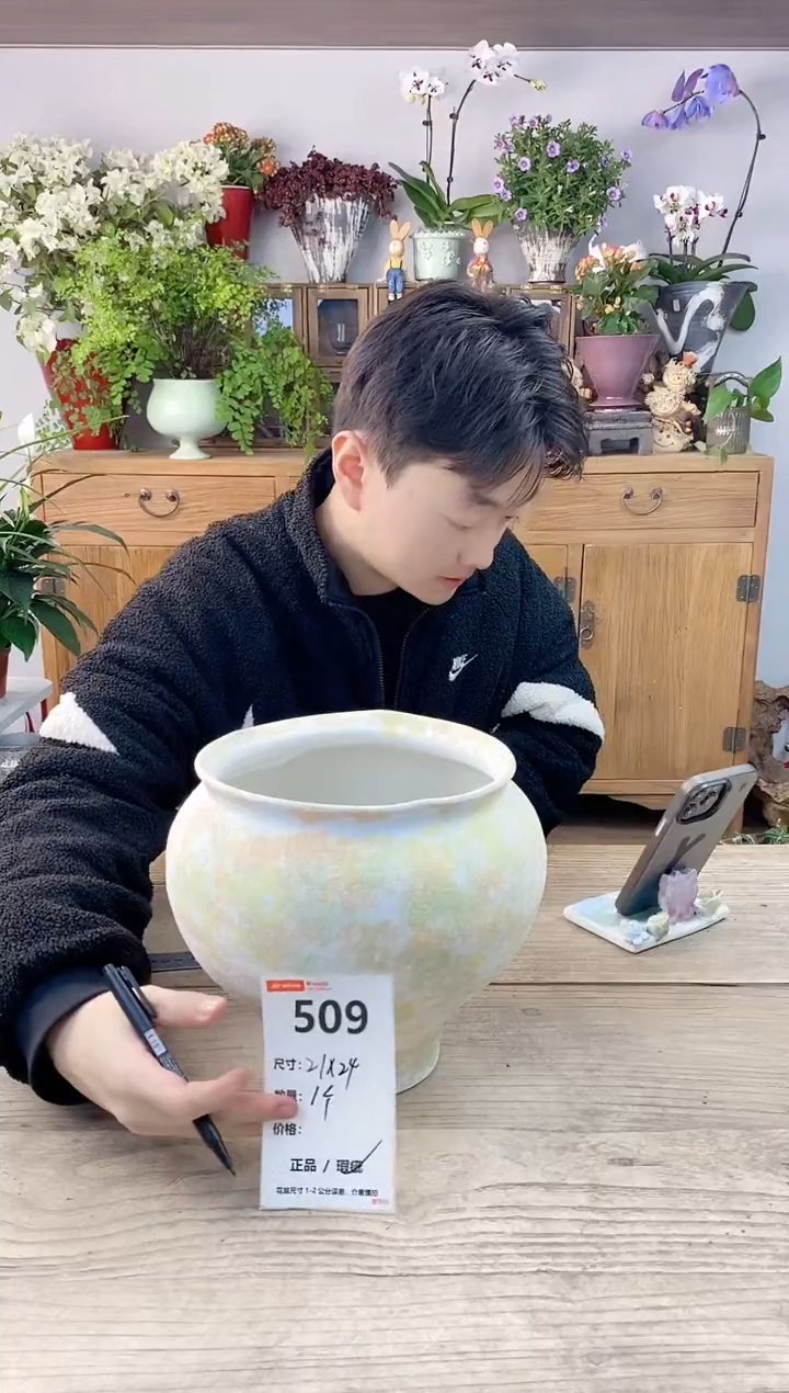 小玩子花盆直播编号509