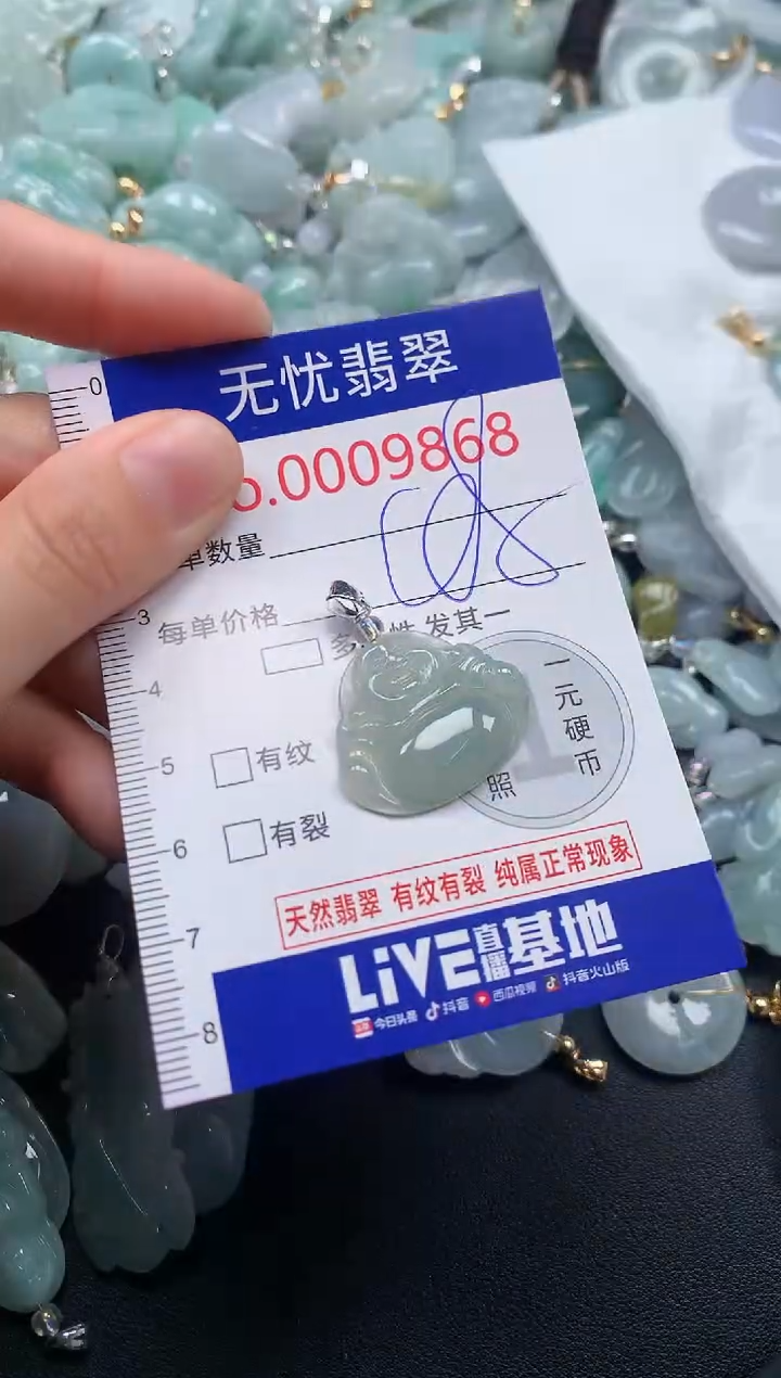 颈饰未镶嵌翡翠9868