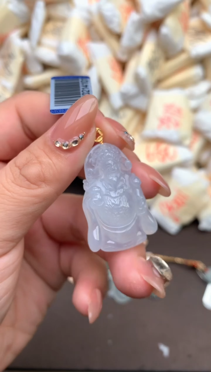 【闪购商品】翡翠挂件18K金镶嵌 —   