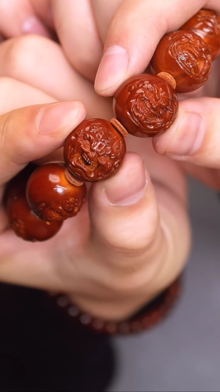 【闪购商品】橄榄核吊坠正圆光珠恶僧回血