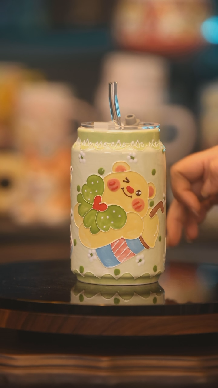 【闪购商品】摆件景德镇釉下彩绘设计师款式陶瓷