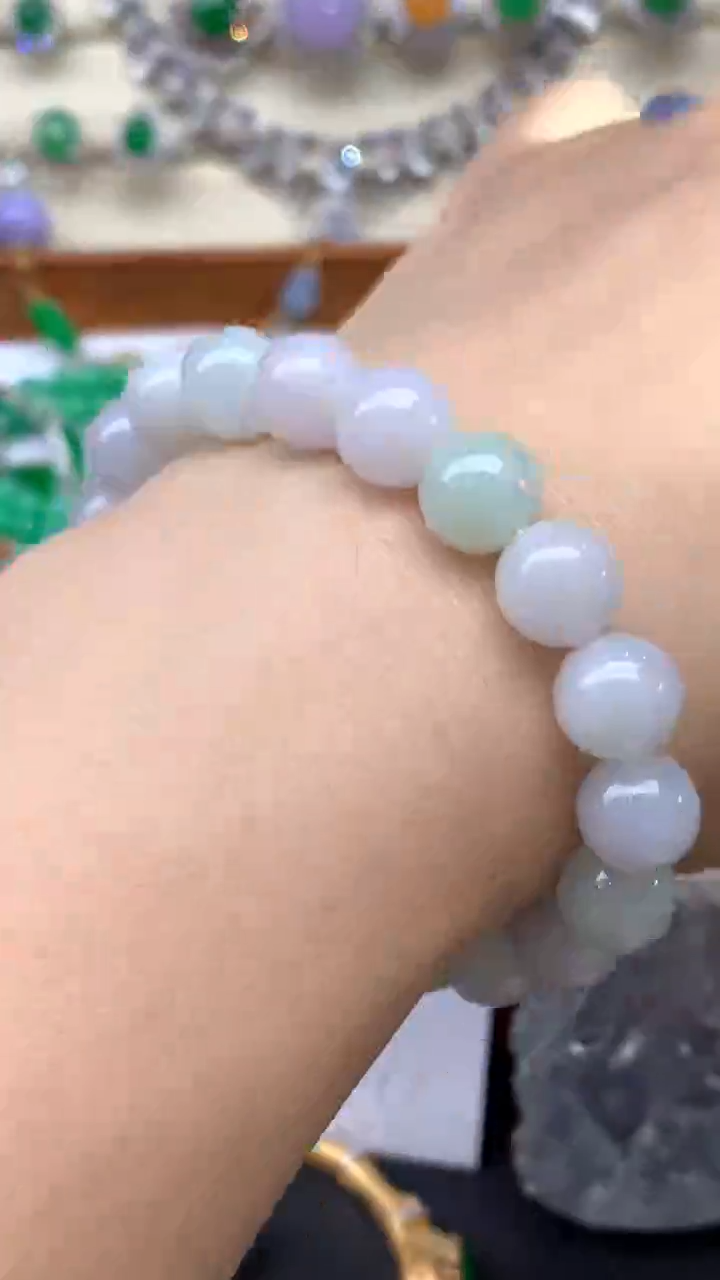【闪购商品】翡翠手串未镶嵌28-天然翡翠