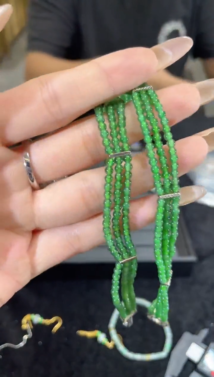 未镶嵌手链翡翠多样性发一手链CYX
