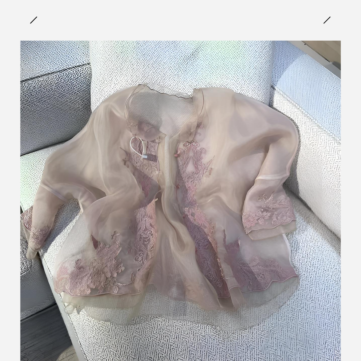 时尚衬衫2025年夏季新款女款刺绣桑蚕丝真丝开衫外套宽松休闲百搭