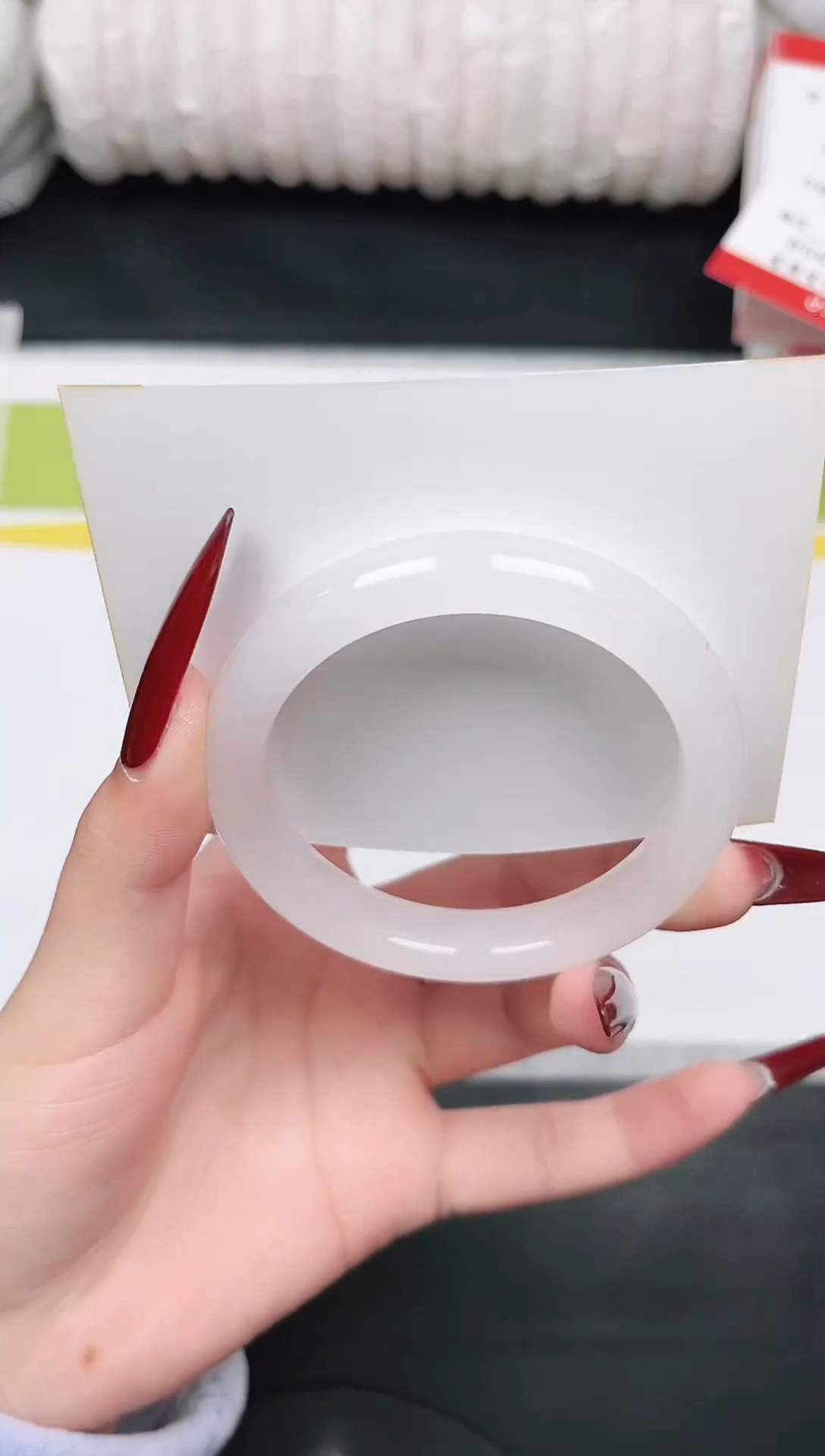 未镶嵌手镯石英质玉31-53