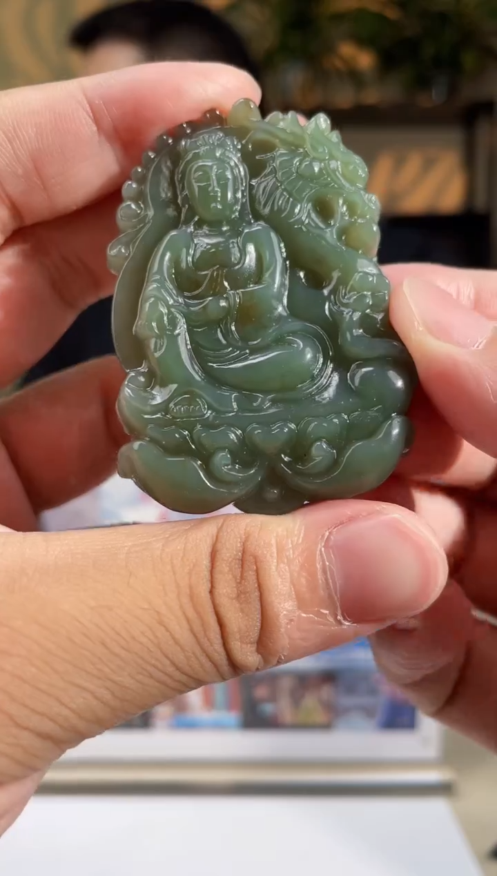 和田玉未镶嵌吊坠(不含链)多样性发货拍一发一
