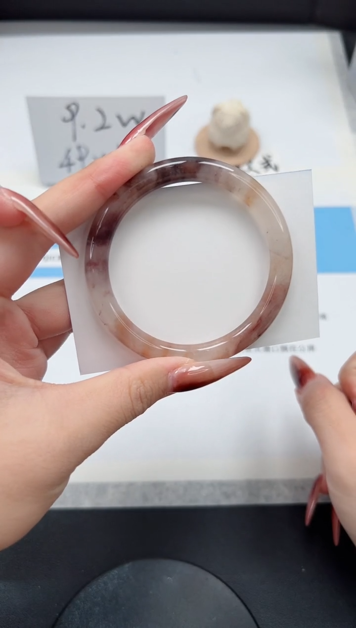 【闪购商品】石英质玉手镯未镶嵌385/干枯玫瑰56.8