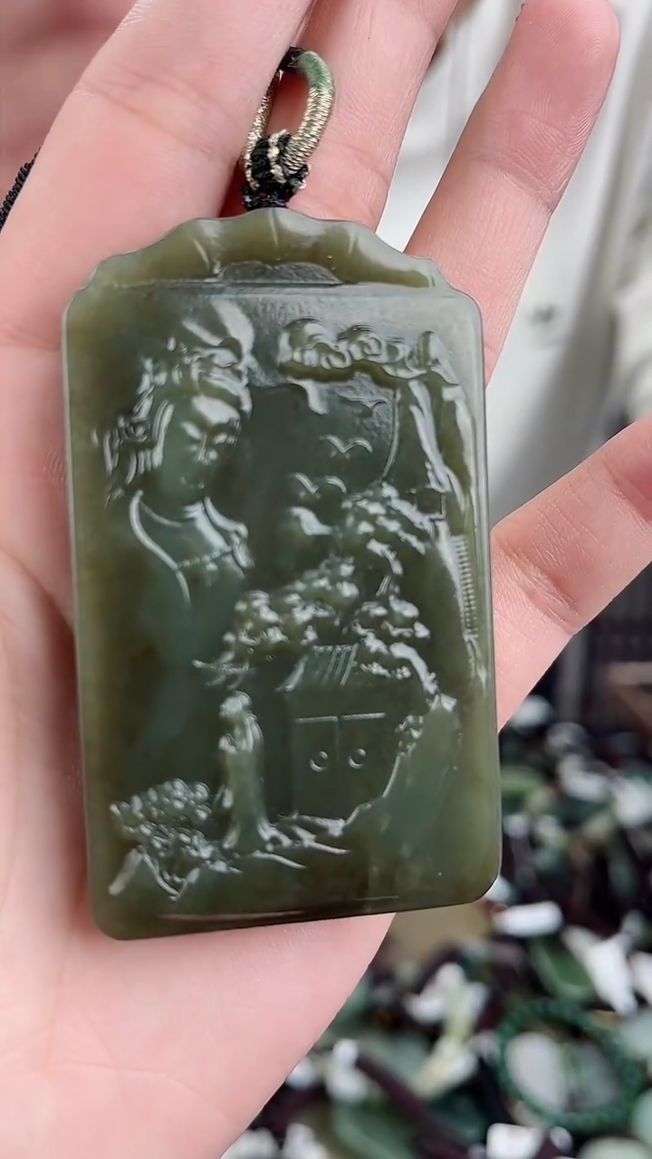 【闪购商品】和田玉（糖玉）颈饰未镶嵌多样性发货一物一拍