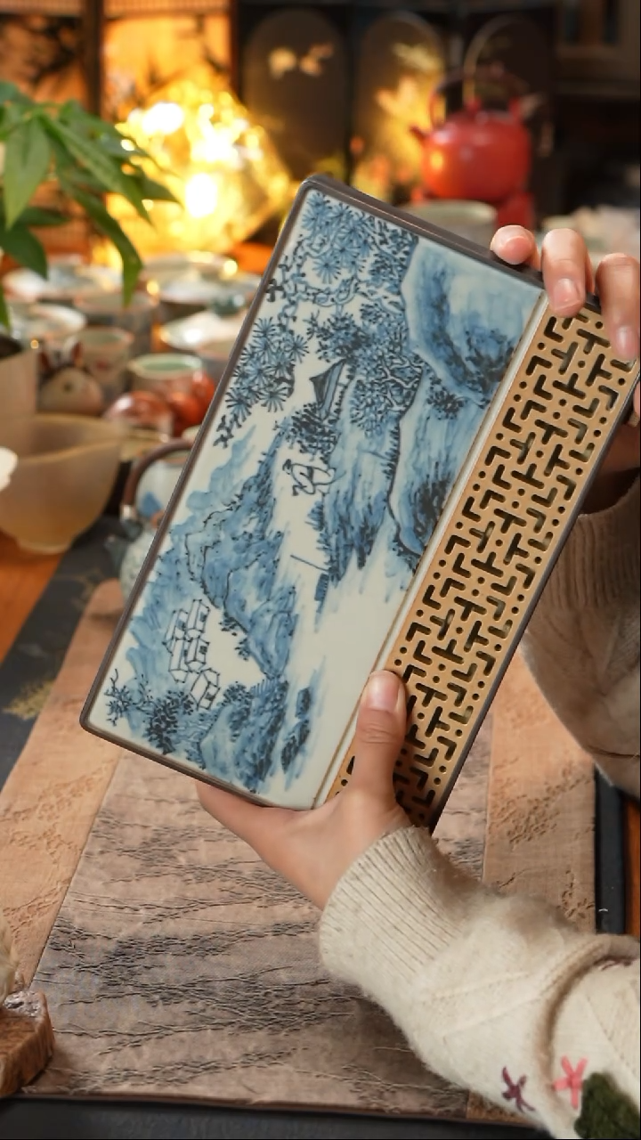 【闪购商品】朴云堂山水茶盘朴云堂山水茶盘