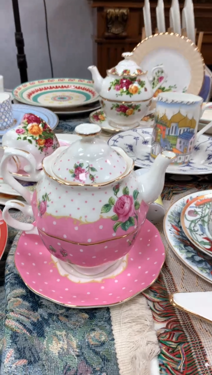 【闪购商品】瓷片陶瓷原单CC091餐具1个+盘子*1