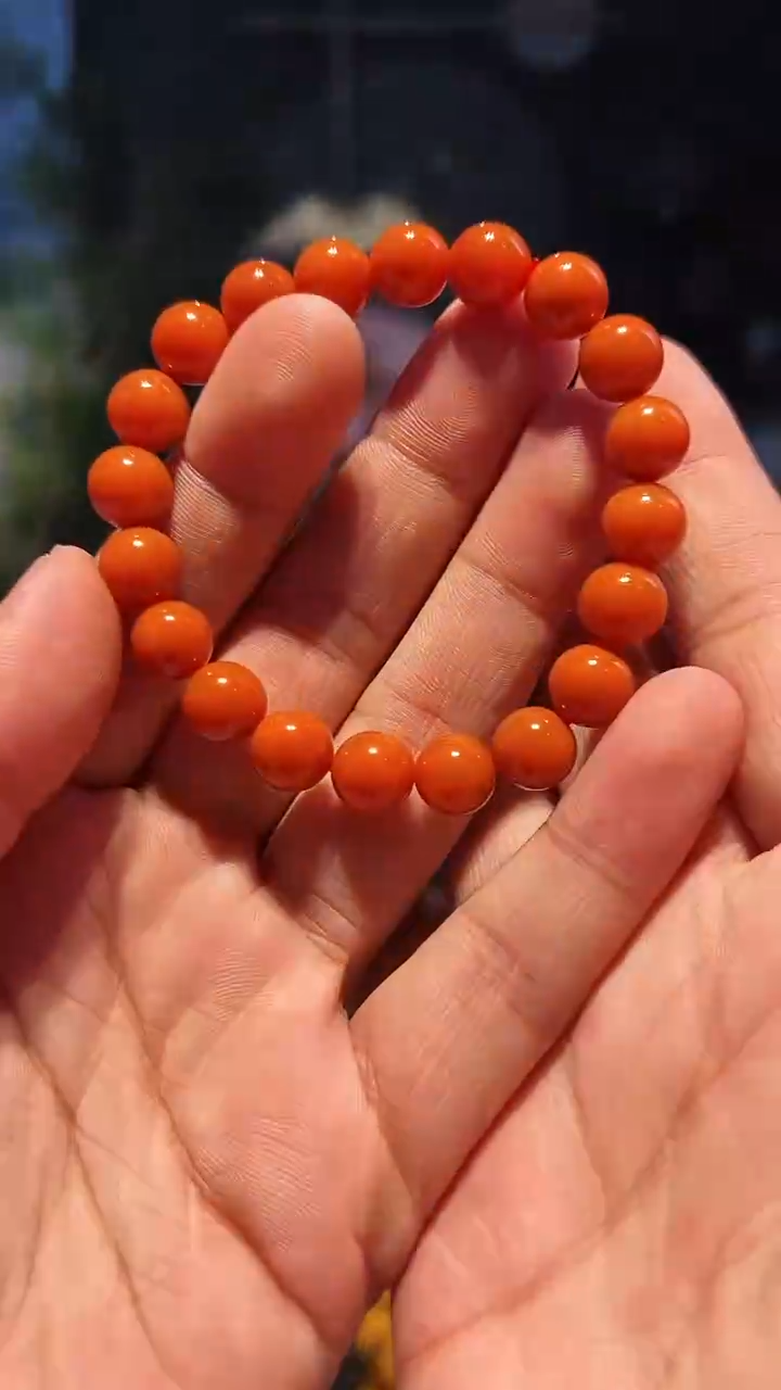【闪购商品】南红玛瑙手串未镶嵌9+