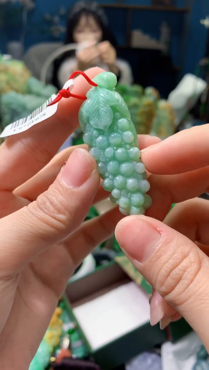 颈饰未镶嵌翡翠天然缅甸翡翠a货