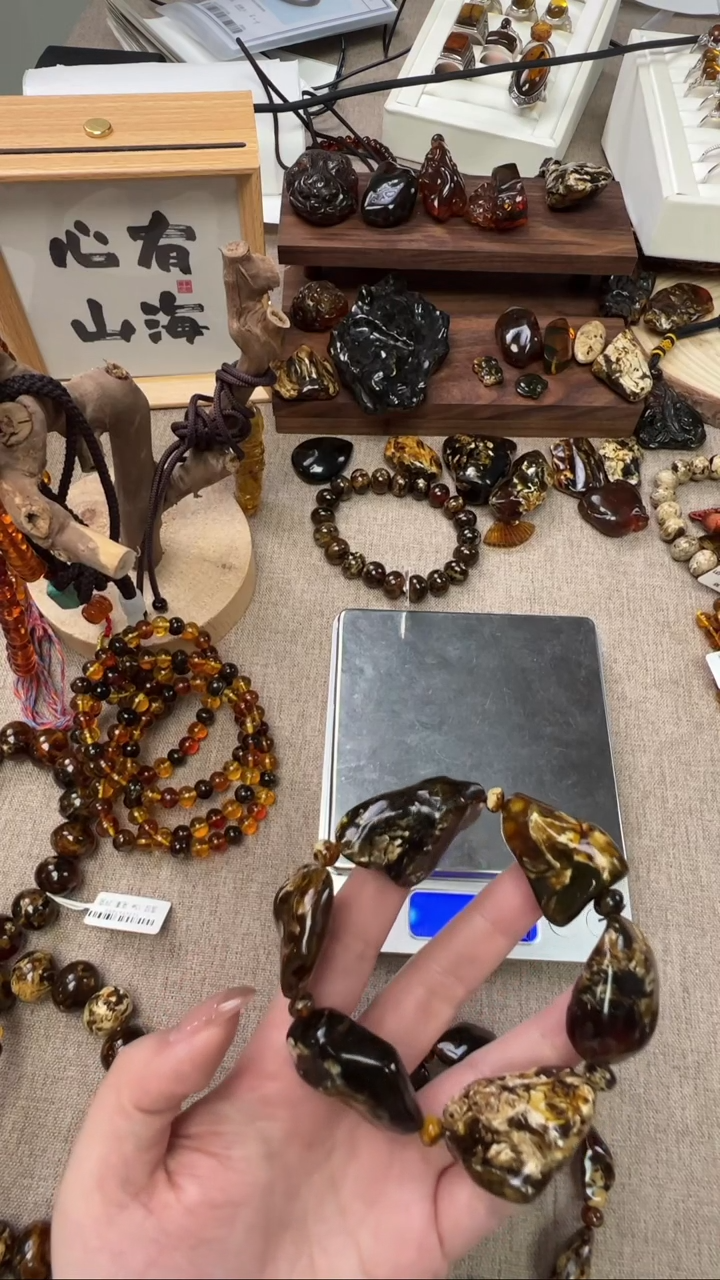 【闪购商品】琥珀手链未镶嵌抚顺琥珀