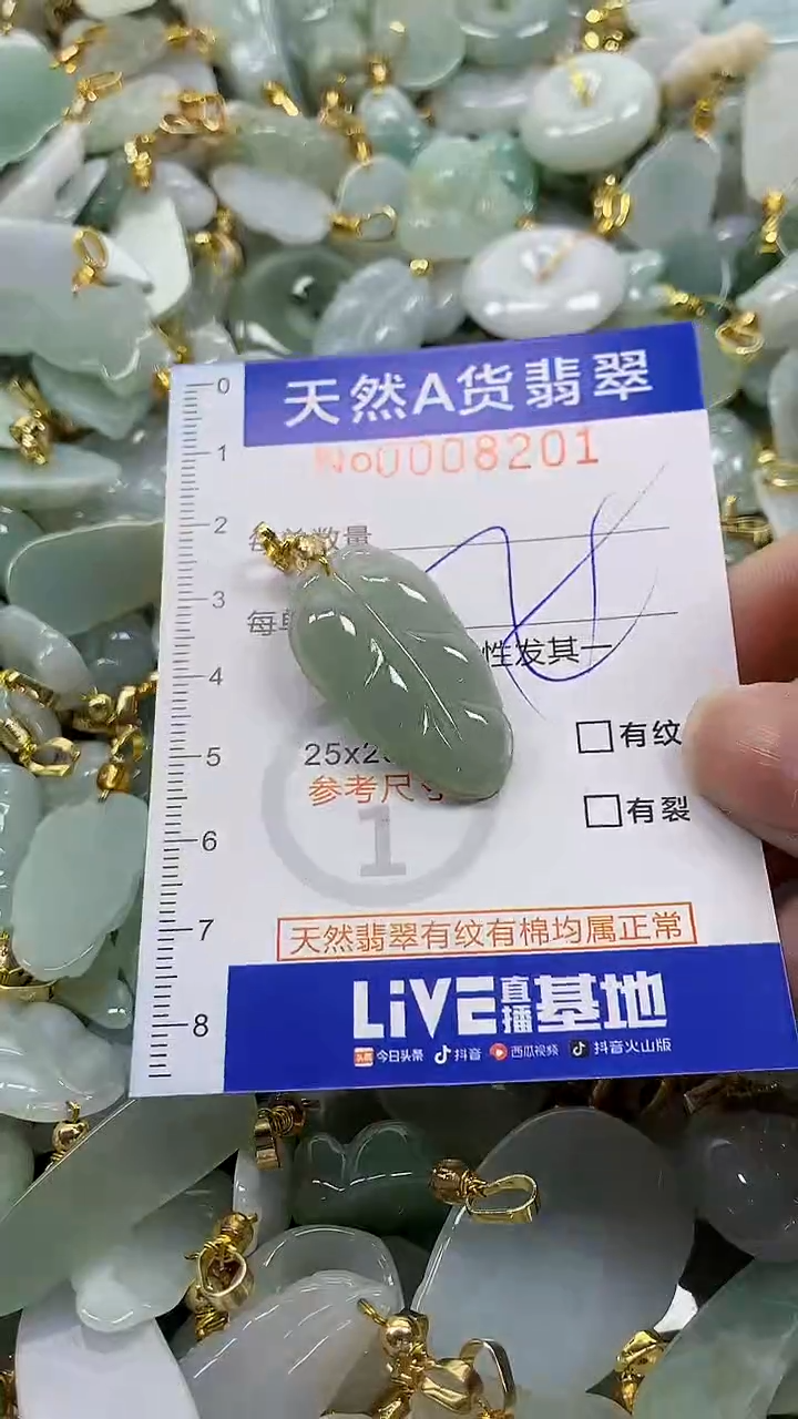 颈饰未镶嵌翡翠天然A货翡翠