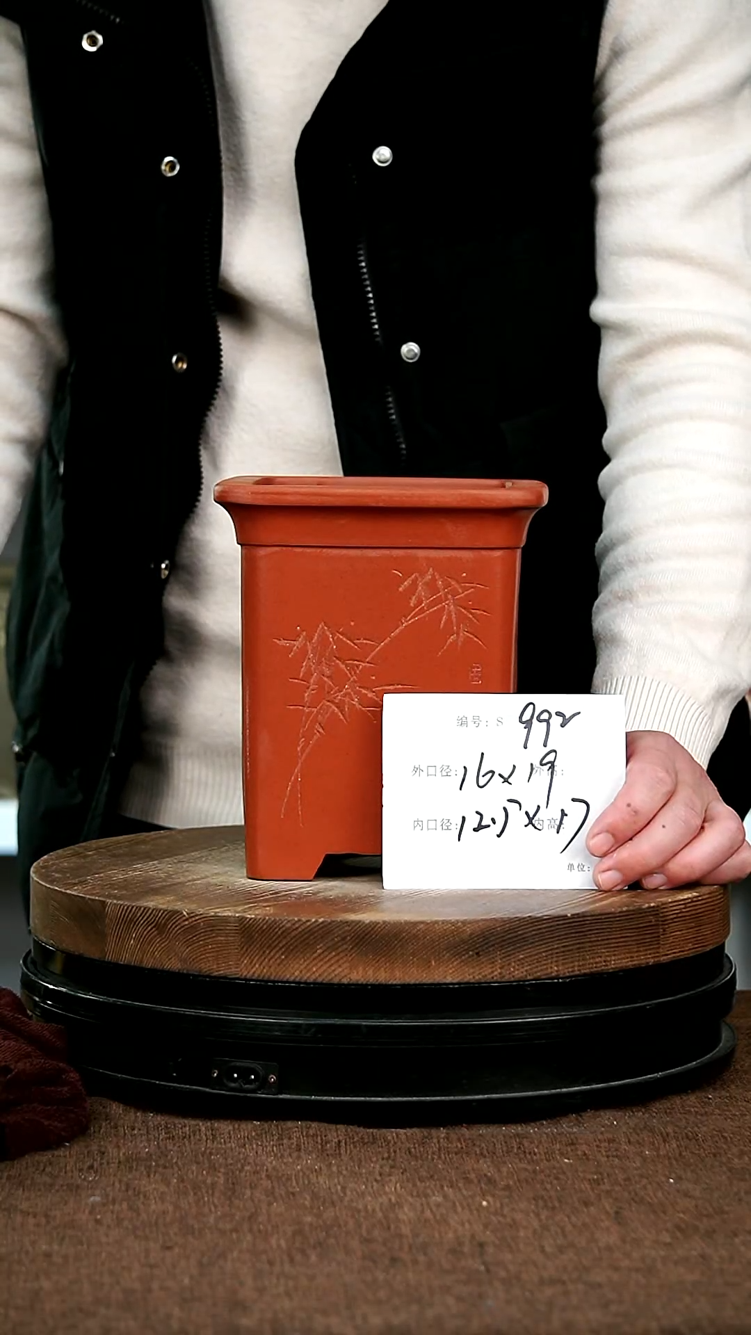 【闪购商品】紫砂花盆992宜兴紫砂花盆