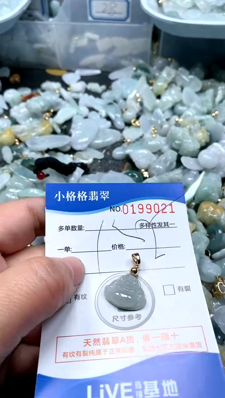 【闪购商品】翡翠颈饰未镶嵌闪购商品0199021