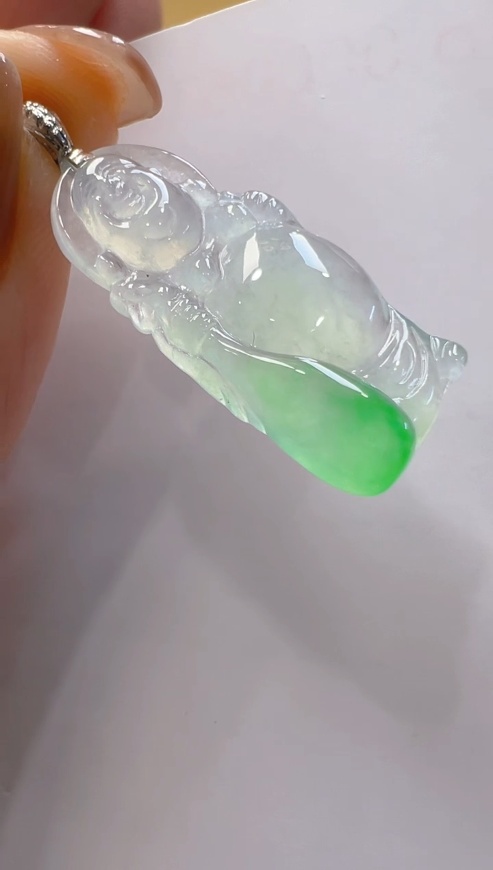 【闪购商品】翡翠吊坠(不含链)18K金镶嵌多样性团购发一件