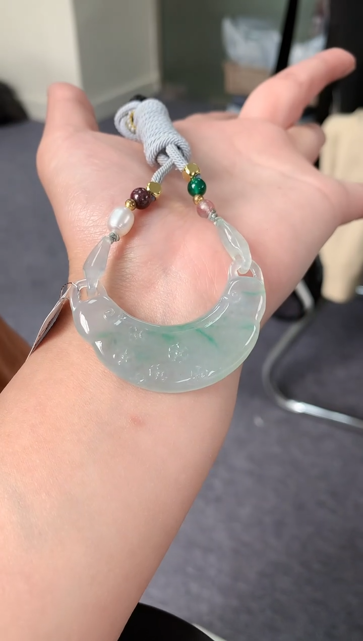 【闪购商品】翡翠颈饰18K金镶嵌113          