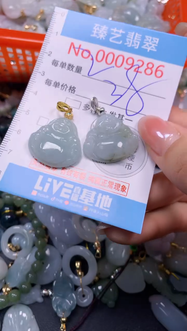 颈饰未镶嵌翡翠9286