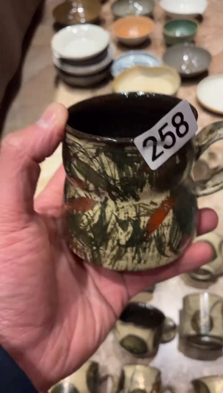 瓷片夏**枫258辛弃疾扫金葫芦咖啡杯1个