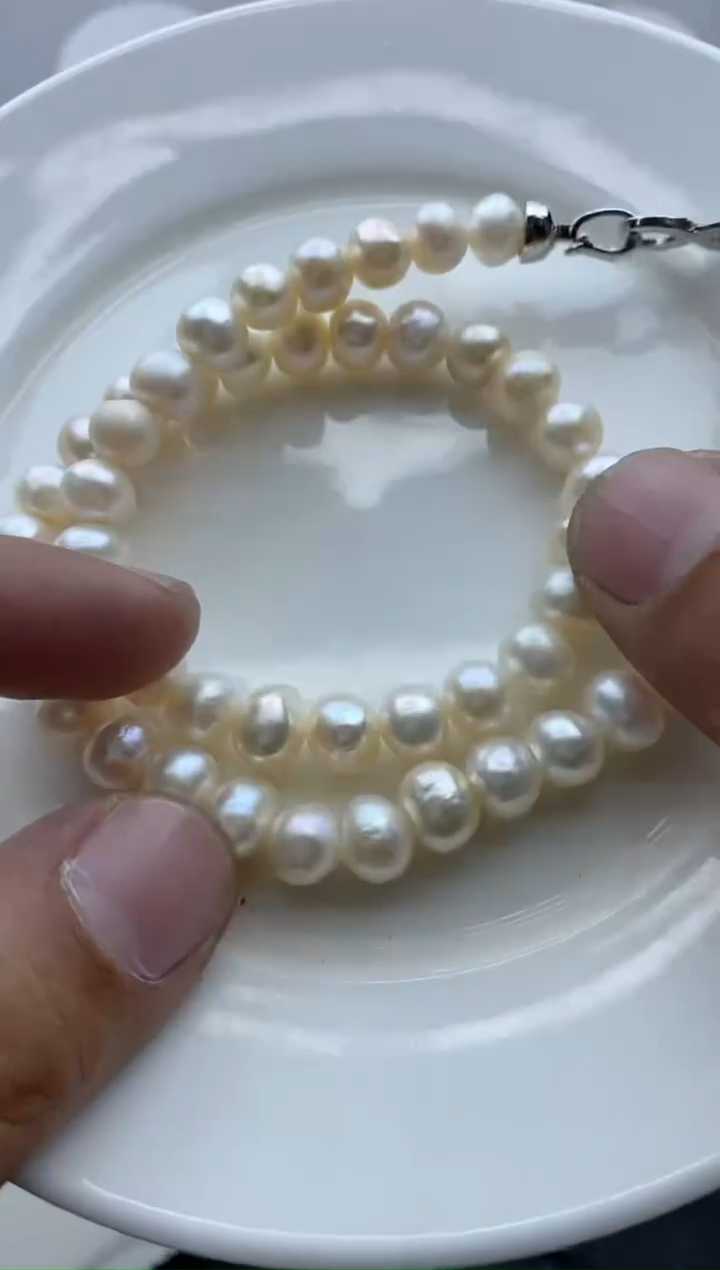 【闪购商品】淡水珍珠颈饰未镶嵌2130